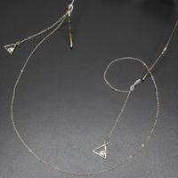 Alloy Triangle Glasses Chain Nhbc137213 main image 3