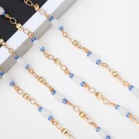 Fashion Beaded Chain Imitated Crystal Bead Chain Nhbc137215 main image 1