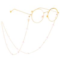 Heiße Mode Einfache 8mm Große Perlenkette Sonnenbrille Mit Brillen Kette main image 4