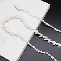 White Small Conch Glasses Chain Nhbc137255 main image 3