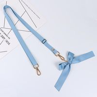 Korean Style Small Fresh Bow Can Be Slanted Mobile Phone Shell Lanyard Nhjp137272 main image 17