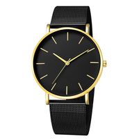 Vente Chaude Hommes De Mode Simple Logo-livraison Montre Mesh Quartz Étudiant Montre-bracelet main image 14