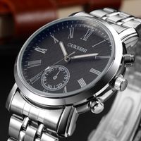 2019 Hot Style Herren Uhr Wasserdichte Mode Business Edelstahl Uhr Lässige Quarzuhr main image 6