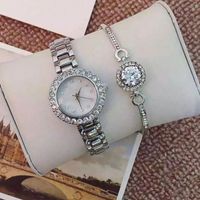 Weishang Douyin En Ligne Influenceur Populaire Femmes De Montre Ensemble Bracelet Montre Deux-pièce Simple Montre À Quartz Étanche Des Femmes Montre main image 8