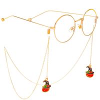 Halloween Pumpkin Hat Handmade Glasses Chain Alloy Nhbc137251 sku image 1