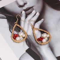 Womens Teardrop Plating Alloy Earrings Nhjj137799 main image 4