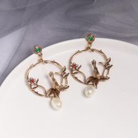 Womens Drops Set Beads Metal Earrings Nhjj137827 main image 5