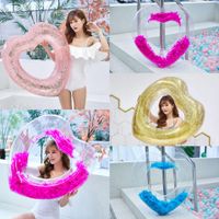 Explosion Models Full Transparent Swim Ring Sequins Transparent Swimming Ring Nhww130946 sku image 1