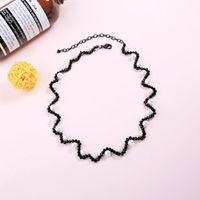 Korean Fashion Personality Clavicle Beads Necklace Nhqd138245 main image 1