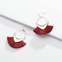 Qingdao Européen Et Américain Boucles D'oreilles Ornement Alliage Géométrique Flèche Ligne Gland Oreille Goujons  Nouveau Boucles D'oreilles main image 1