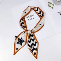 Fashion Small Streamers Small Scarf Nhmn138614 main image 32