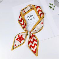 Fashion Small Streamers Small Scarf Nhmn138614 sku image 1