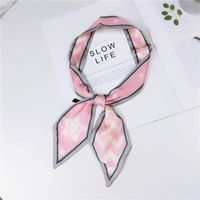 Fashion Small Streamers Small Scarf Nhmn138614 sku image 7