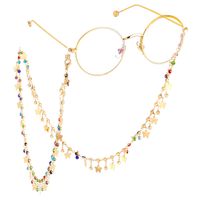 Fashion Butterfly Color Rhinestone Glasses Chain Nhbc130964 main image 4