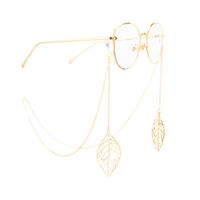 Fashion Leaf Metal Glasses Chain Nhbc131028 main image 1