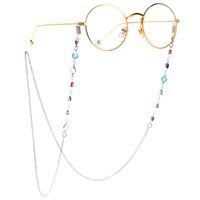 Glass Beads Metal Glasses Chain Alloy And Alloy Nhbc131076 main image 6