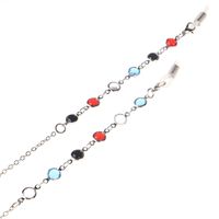 Glass Beads Metal Glasses Chain Alloy And Alloy Nhbc131076 main image 5