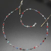 Colorful Glass Beads Handmade Glasses Chain Nhbc131091 main image 6