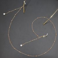Fashion Beads Beaded Metal Glasses Chain Nhbc131094 main image 3