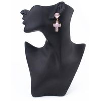 Fashion Lady Cross Resin Earrings Nhgo131123 main image 5
