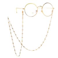 Fashion Airplane Beads Copper Glasses Chain Nhbc131002 sku image 1