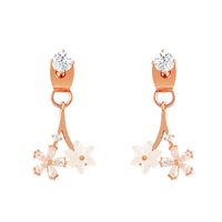 Womens Floral Plating Alloy Earrings Nhll131540 main image 6
