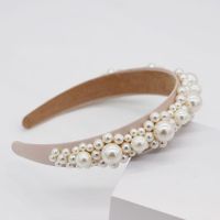 Fashion Simple Street Woven Large Beads Headband Nhwj131638 main image 5