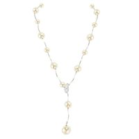 Fashion Long Rhinestone-studded Beads Necklace Nhct131696 main image 6