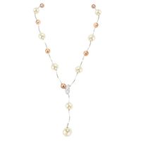 Fashion Long Rhinestone-studded Beads Necklace Nhct131696 sku image 4