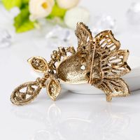 Korean Version Of The Simple Temperament Imitated Crystal Brooch Nhdr132259 main image 4