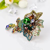 Korean Version Of The Simple Temperament Imitated Crystal Brooch Nhdr132259 main image 5