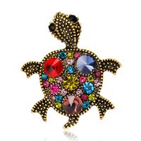 Fashion Cute Retro Small Turtle Alloy Brooch Nhdr132308 main image 7