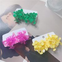 Fashion Hydrangea Flower Tassel Earrings Nhyq132359 main image 1