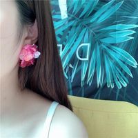 Fashion Hydrangea Flower Tassel Earrings Nhyq132359 main image 6