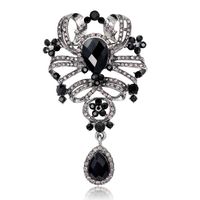 Fashion Rhinestone Glass Alloy Brooch Nhdr132374 main image 7