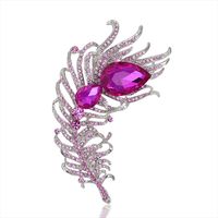 Womens Leaf Plating Alloy Danrun Jewelry Brooches Nhdr132394 main image 8