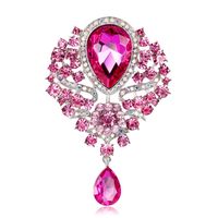 Vente Chaude Strass Alliage Corsage Femmes Européen Et Américain De Verre Pendentif Broche Broches Accessoires En Stock En Gros sku image 10