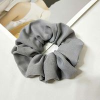 Korean Version Of The Net Color Solid Color Elastic Band Fabric Hair Ring Nhof132600 main image 4