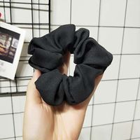Korean Version Of The Net Color Solid Color Elastic Band Fabric Hair Ring Nhof132600 main image 8