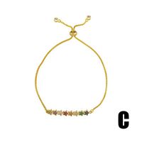 Europe Et En Amérique Croix Frontière Accessoires Mode Couleur Zircon Bracelet Multiples Options De Diable Eye Bracelet Brb56 main image 4