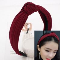 Simple Retro Sweet Sen Knitted Headband Headband Nhof132653 main image 27
