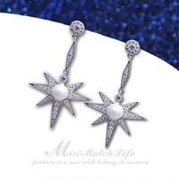 Womens Star Electroplated Copper  Earrings Nhlj138854 main image 6