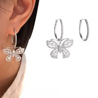 Fashion Creative Big Butterfly Earrings Nhdo138859 main image 3