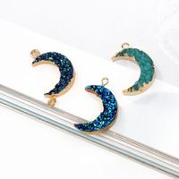 Diy Resin Accessories Handmade Small Crescent Single Hanging Double Hanging Jewelry Accessories Nhgo138984 main image 3