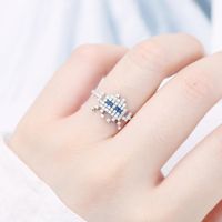 Fashion Astros Ring Micro-rhinestone Ring Nhdo139001 main image 1