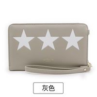 Brieftasche Lange Japanische Und Koreanische Kleine Frische Fünfzackige Stern Mode Messenger Handy Tasche Multifunktion Ale Damen Brieftasche sku image 3