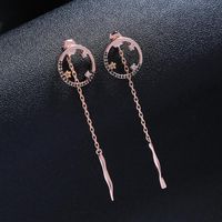 Womens Geometric Rhinestone Boundary Earrings Nhqd141658 main image 1