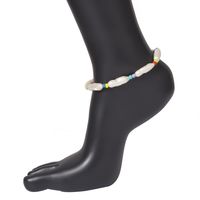 Shaped Beads National Wind Color Elastic Anklet Bracelet Nhxr141686 main image 5