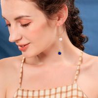 Womens Drop Shaped Rhinestone Alloy Earrings Nhqd141850 main image 1
