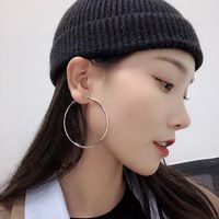 Womens Round Electroplated Metal Earrings Earrings Nhct141855 main image 4
